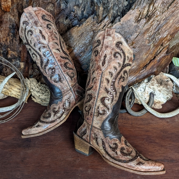 Corral cowboy boots 9M - Picture 9 of 10